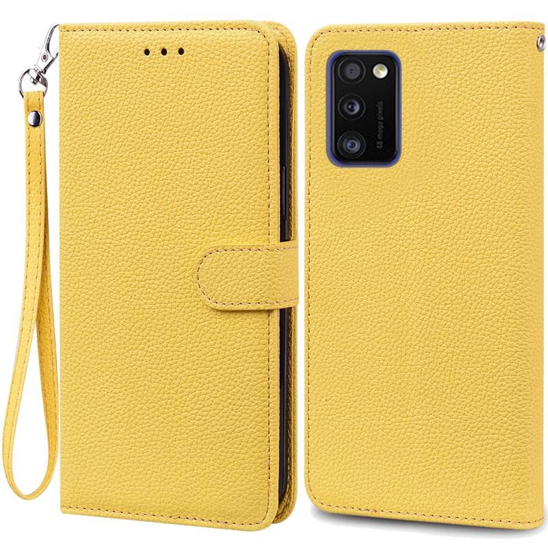 A41 Case For Samsung Galaxy A41 Case Wallet Leather Filp Case For Samsung A41 A 41 Case A415F Soft Silicone Cover Coque Fundas For Samsung A41