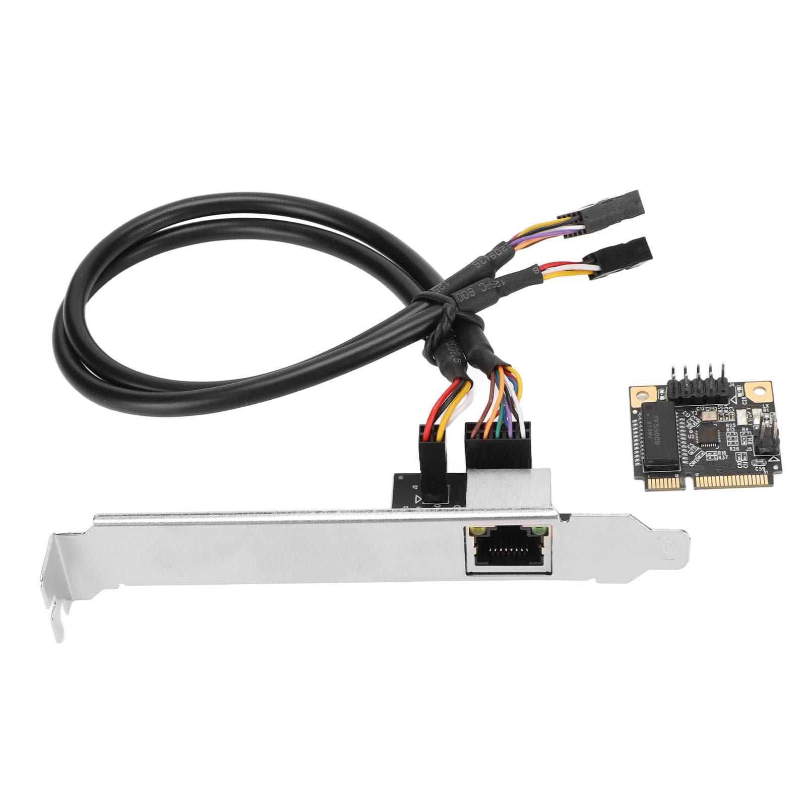 Mini PCI E Gigabit Ethernet Card 10Mbps 100Mbps 1000Mbps Free Drive RTL8111H Chip RJ45 PCI E Card