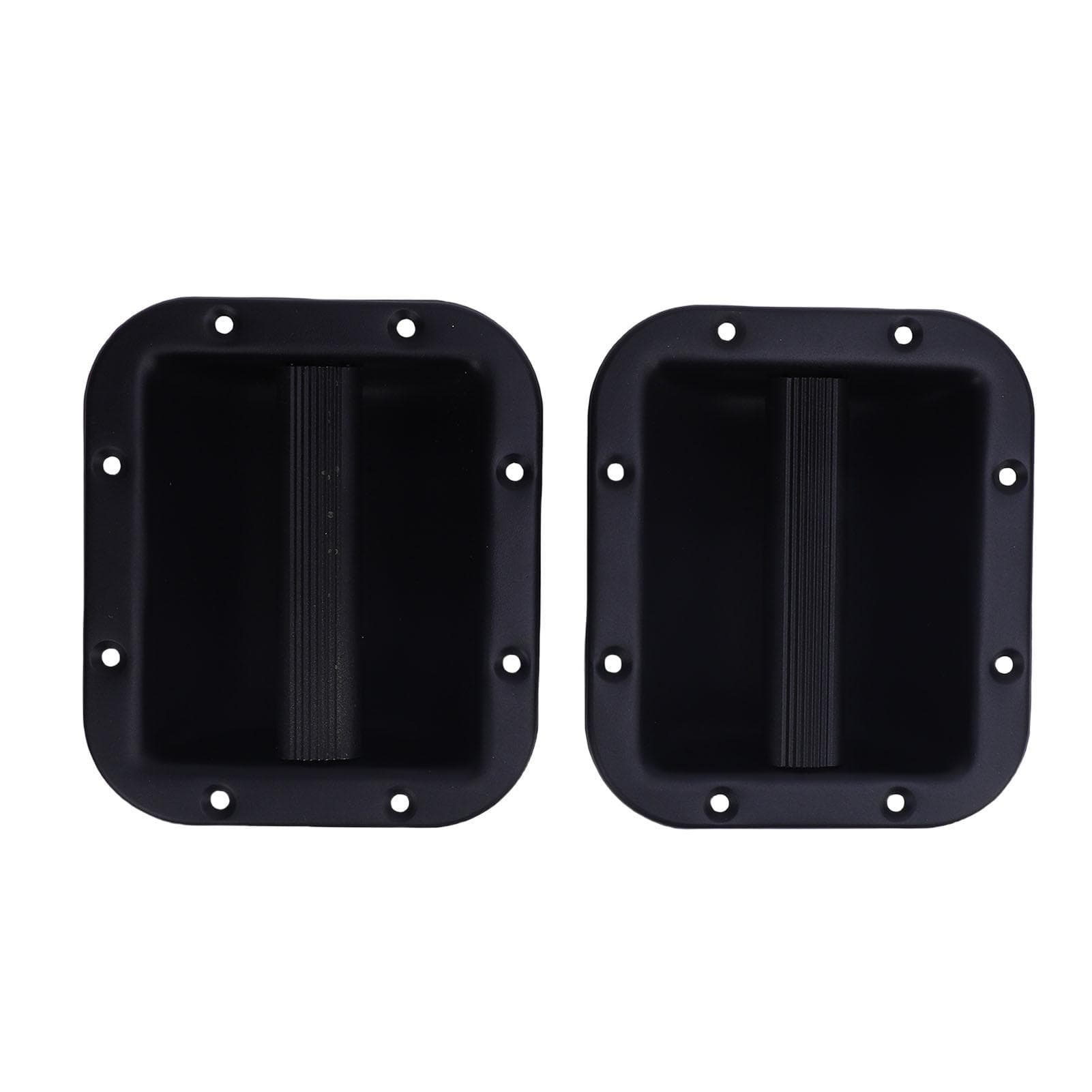 2 Pcs Speaker Handle Metal Comfortable Grip Recessed Speaker Handle for Large Stage Speaker
