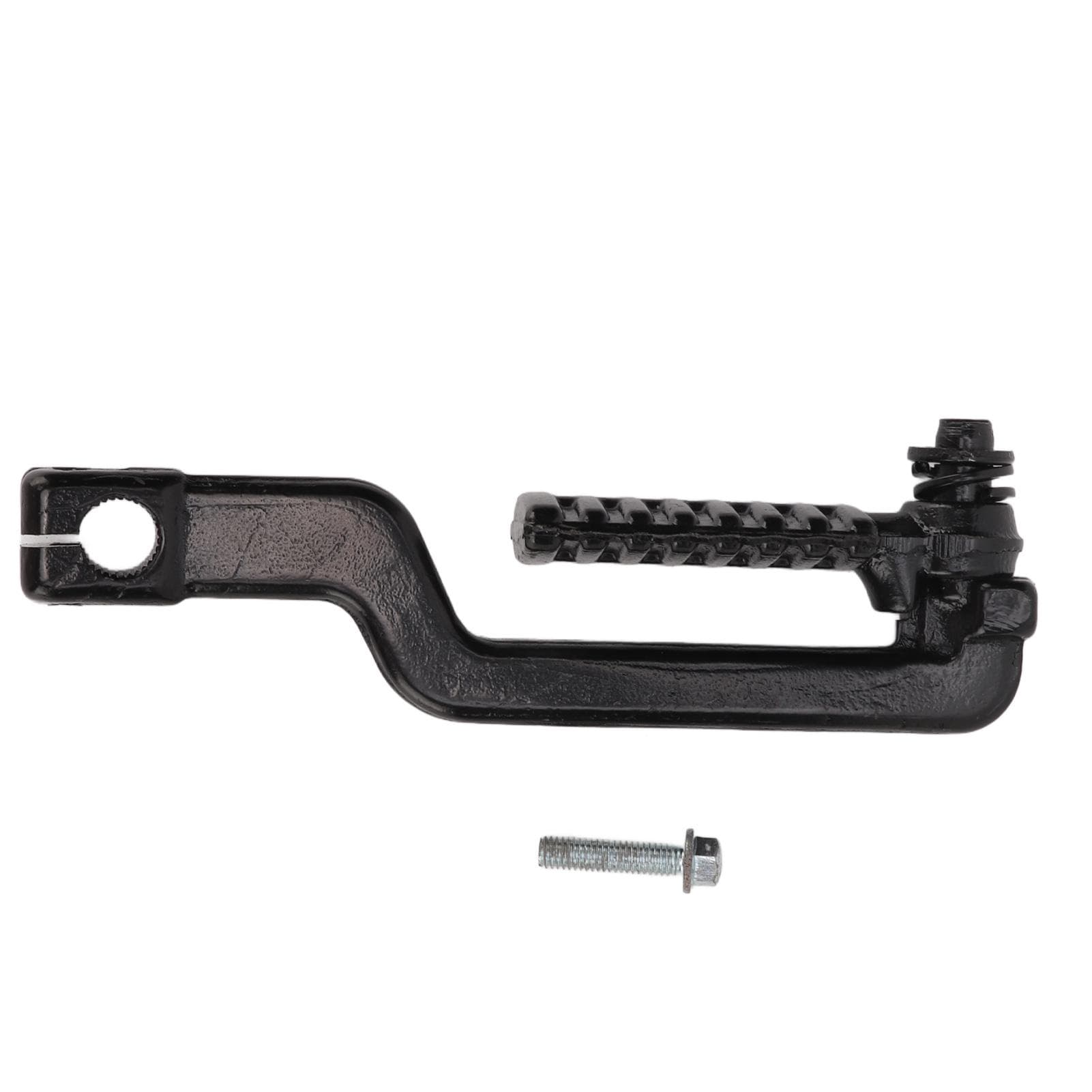 Scooter Kick Starter Lever Pedal Assembly Steel Black with Screw for GY6 506080CC Engine