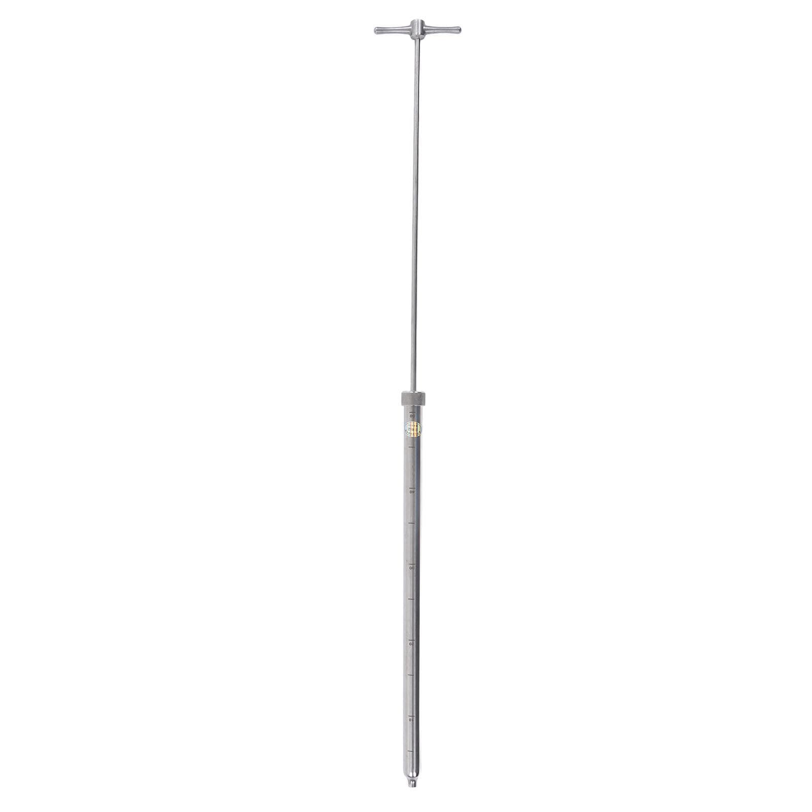 Liquid Sampler 304 Stainless Steel Clear Scale Easy to Clean Soil Sample Probe for Medicine Food