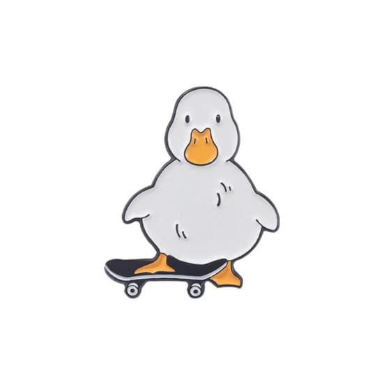 Animal Brooch Cute Costume Accessories Lightweight Unique Women Pin Cartoon Duck Badge Jewelry Gift