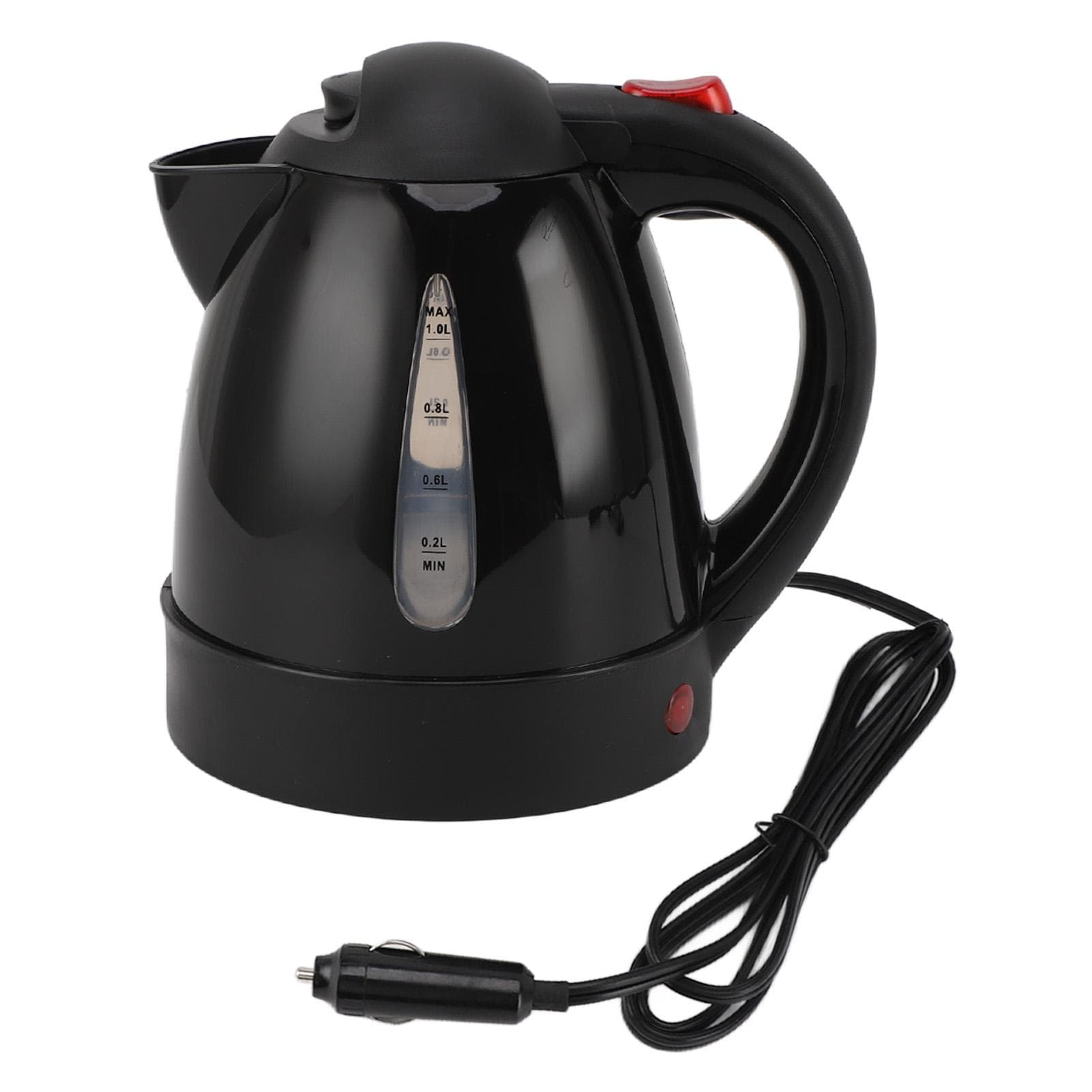 250W Portable Car Electric Kettle with Cigarette Lighter Road Trip 24V Truck Heated Water Tea