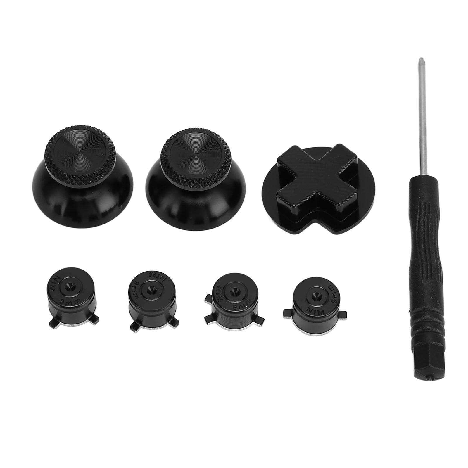 Gamepad Metal Buttons Professional DIY Replacement Game Controller Button Parts for Switch Pro Game