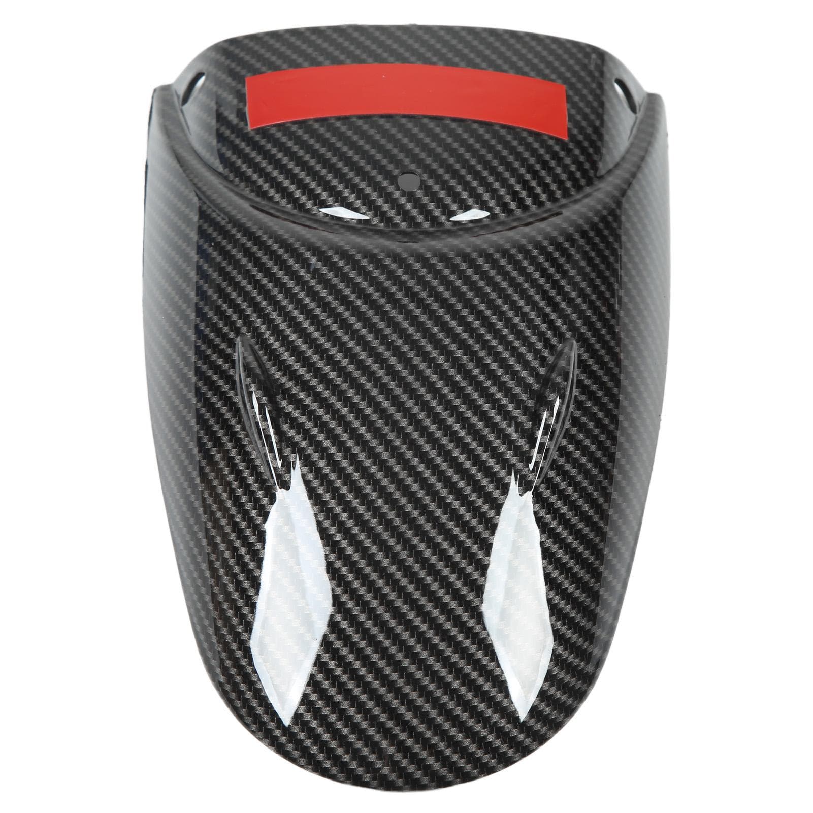 Motorcycle Front Mudguard Extender Carbon Fiber Pattern Smooth Surface Replacement For Street