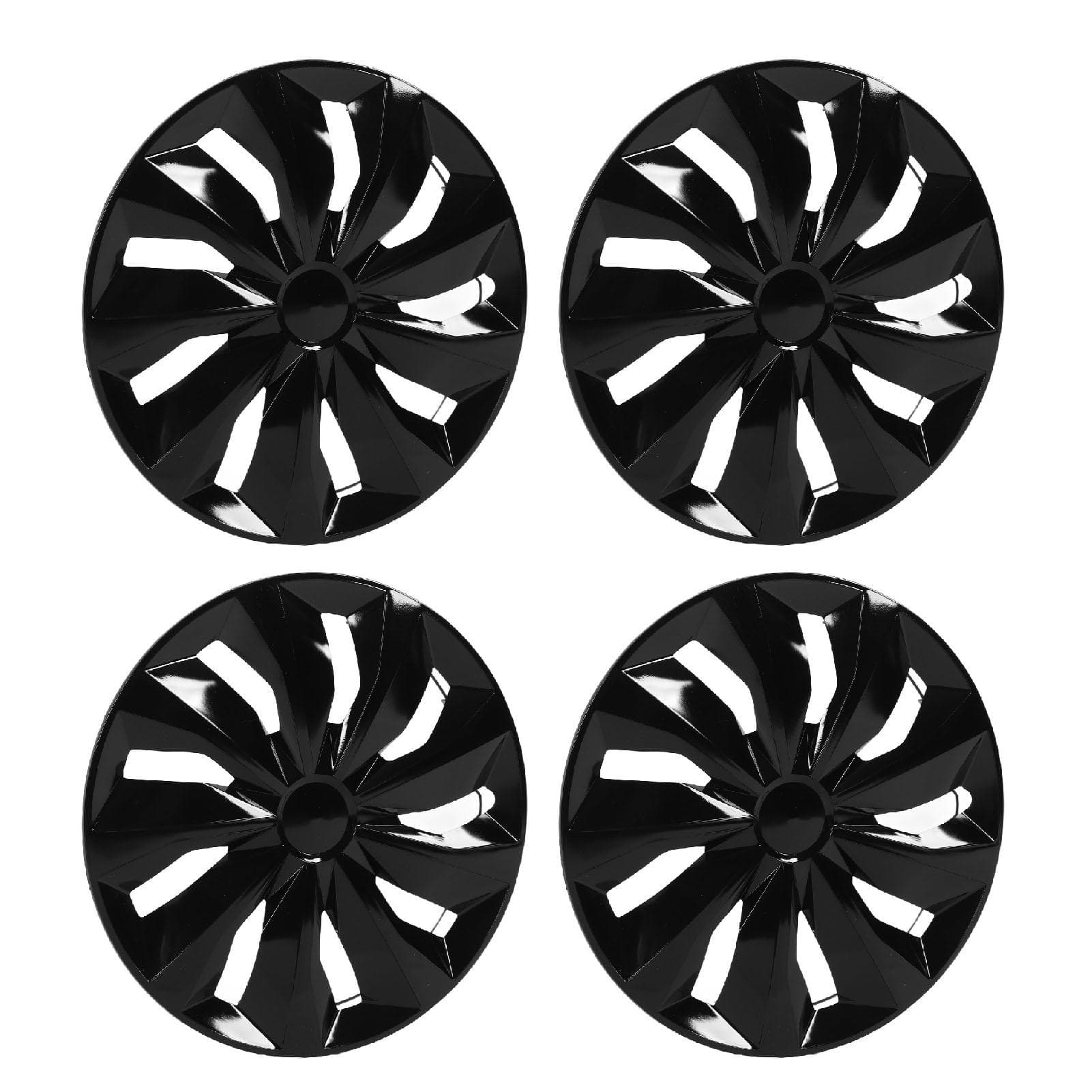 4pcs Hubcap Wheel Covers Stylish Durable Wear Resistant 14 Inch Hubcaps Replacement for Ford Fiesta