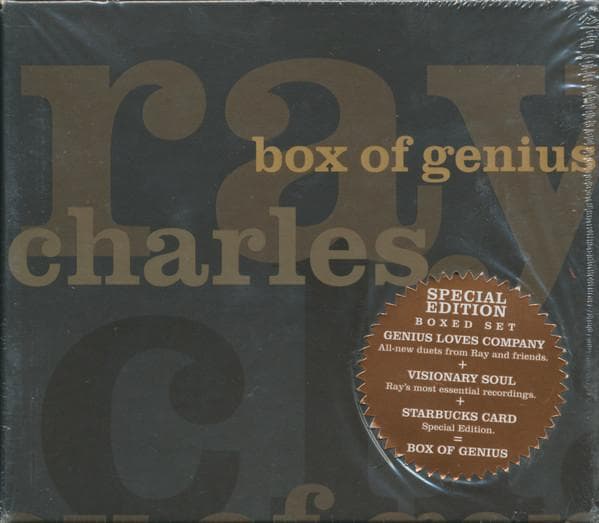 CD RAY CHARLES - Box of Genius (UK Import) CCD22482 Concord Records 2004 US Soul/Funk Used