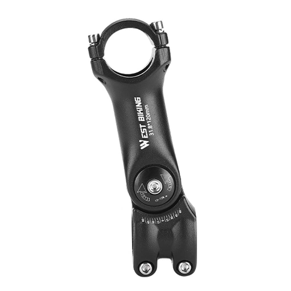 Adjustable Bicycle Handlebar Stem Variable 60 Degree Angle Aluminum Alloy Bike Handlebar Riser Road 31.8-120mm