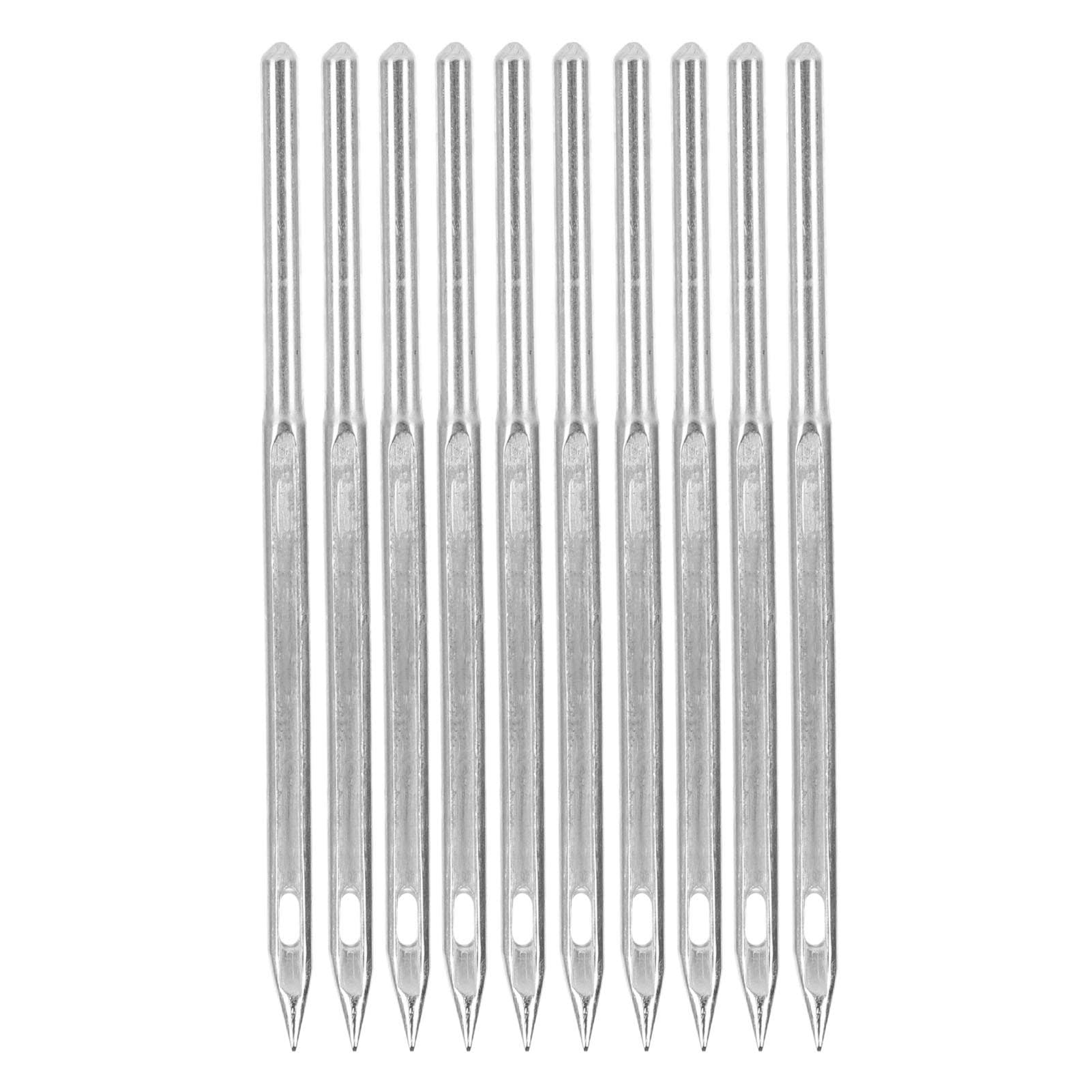10pcs Sewing Machine Needle Durable Steel Burr Free Embroidery Machine Needle Set for GK9 Home 5cm