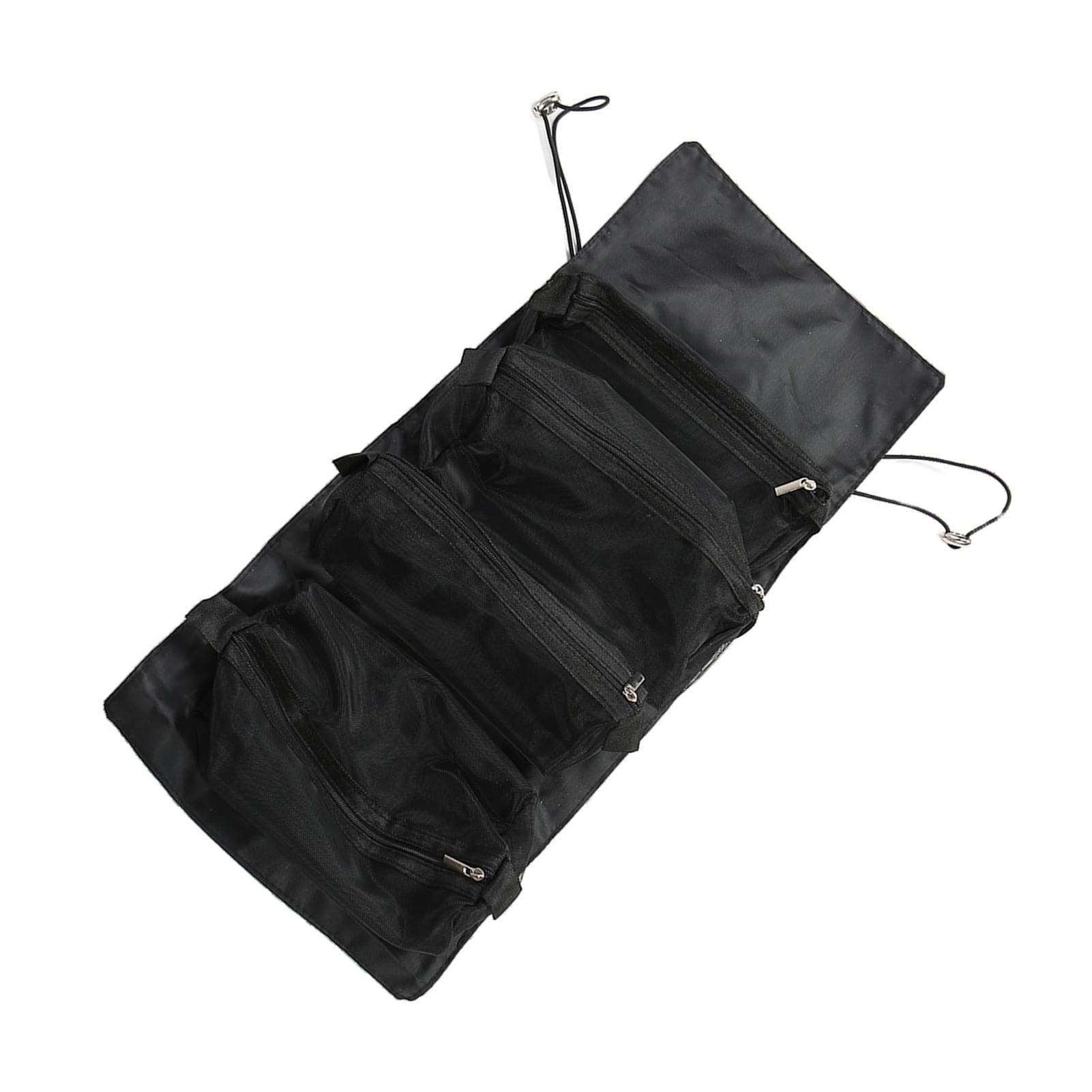 4 in 1 Hanging Toiletry Bag Lightweight Portable Detachable Cosmefic Bag Roll Up Makeup Bag for