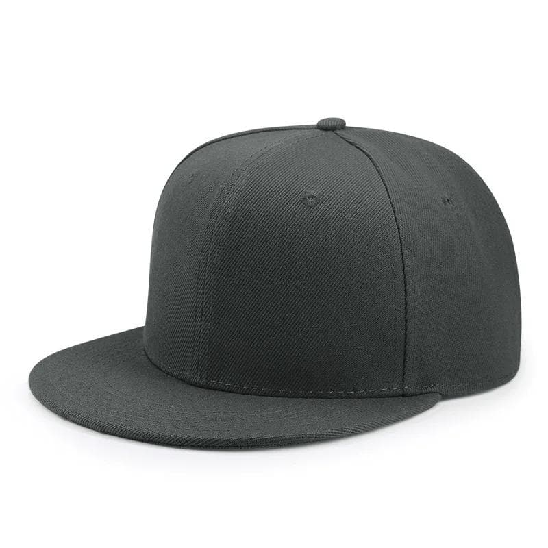 Large 64cm Back Closed Skateboard Cap Women Fitted Baseball Cap XXL Male Big Size Snapback Caps Plain Football Hat 60cm 62cm 60cm dark gray