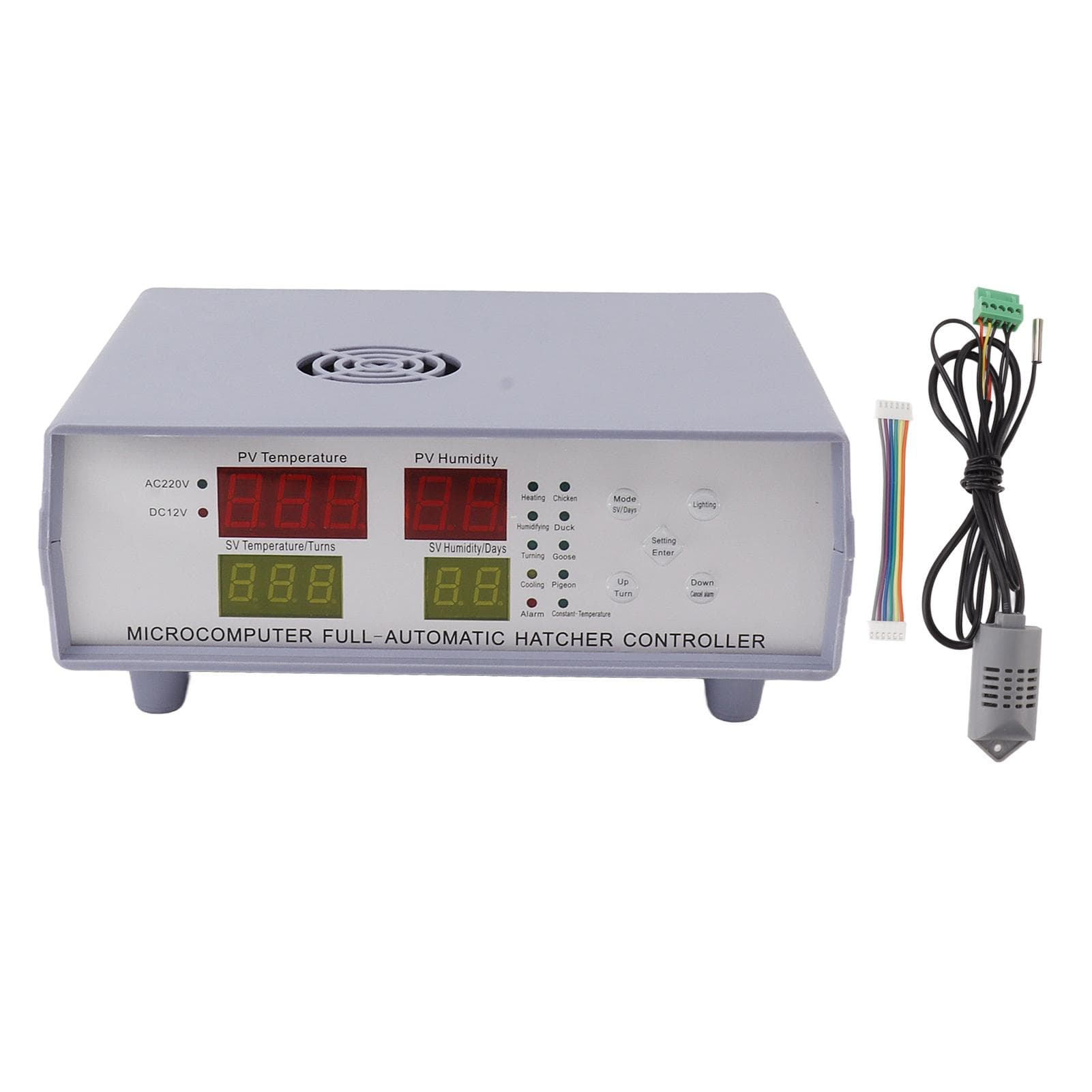 Incubator Controller Mini Double Current 5 Incubation Modes Incubator Temperature Control