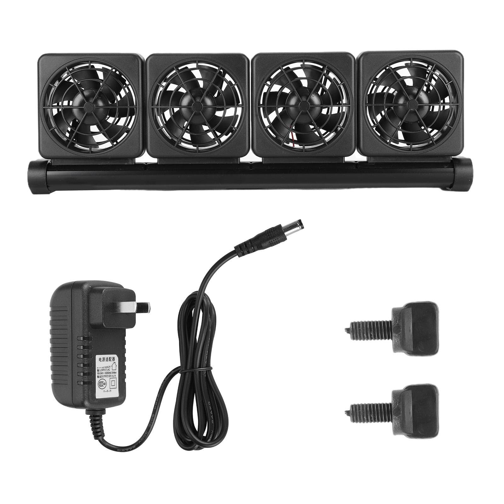 Aquarium Fish Tank Cooling Fan Reduce Water Temperature Adjustable Wind Speed