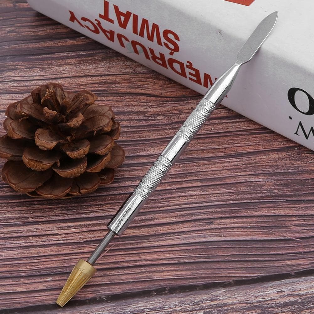 Edge Oil Pen Roller Multifunctional Stainless Steel Brass Wheel DIY Hand Made Leather Craft