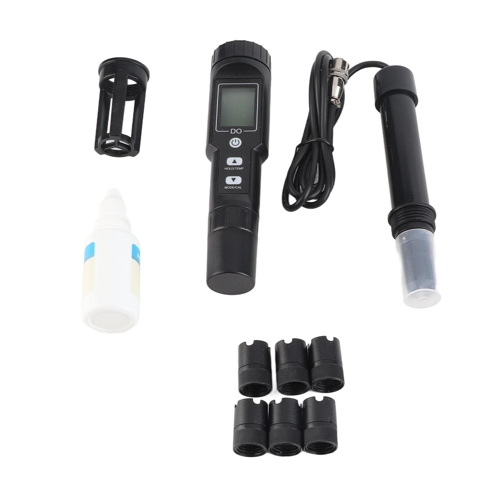 Dissolved Oxygen Meter Detachable Probe Digital Screen Display Dissolved Oxygen Sensor For Aquarium with Backlit