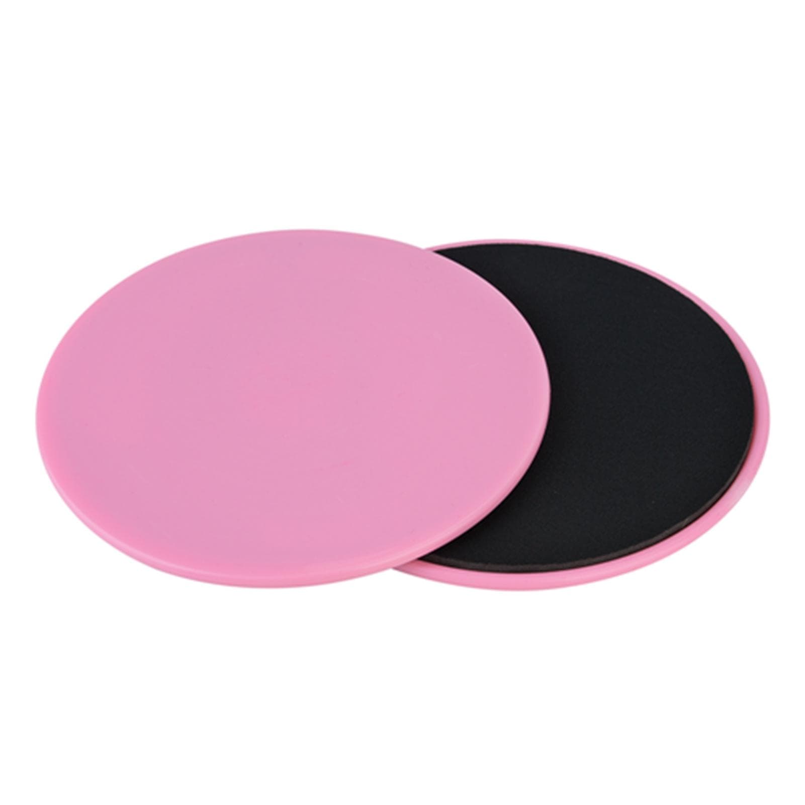 2PCS Exercise Sliding Gliding Disc Fitness Core Slider Sport Full Body Workout (pink) pink