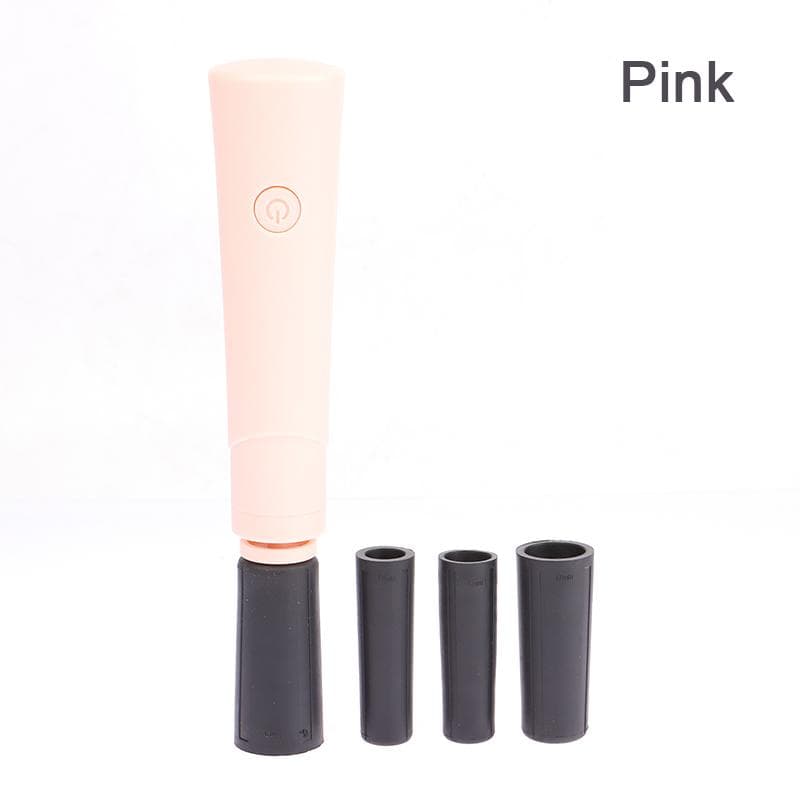 Eyelash Glue Shaker Electric Wake-up Device for Nail Polish Tattoo Ink Pigment Liquid Shaking Machine Eyelash Glue Makeup Tools pink