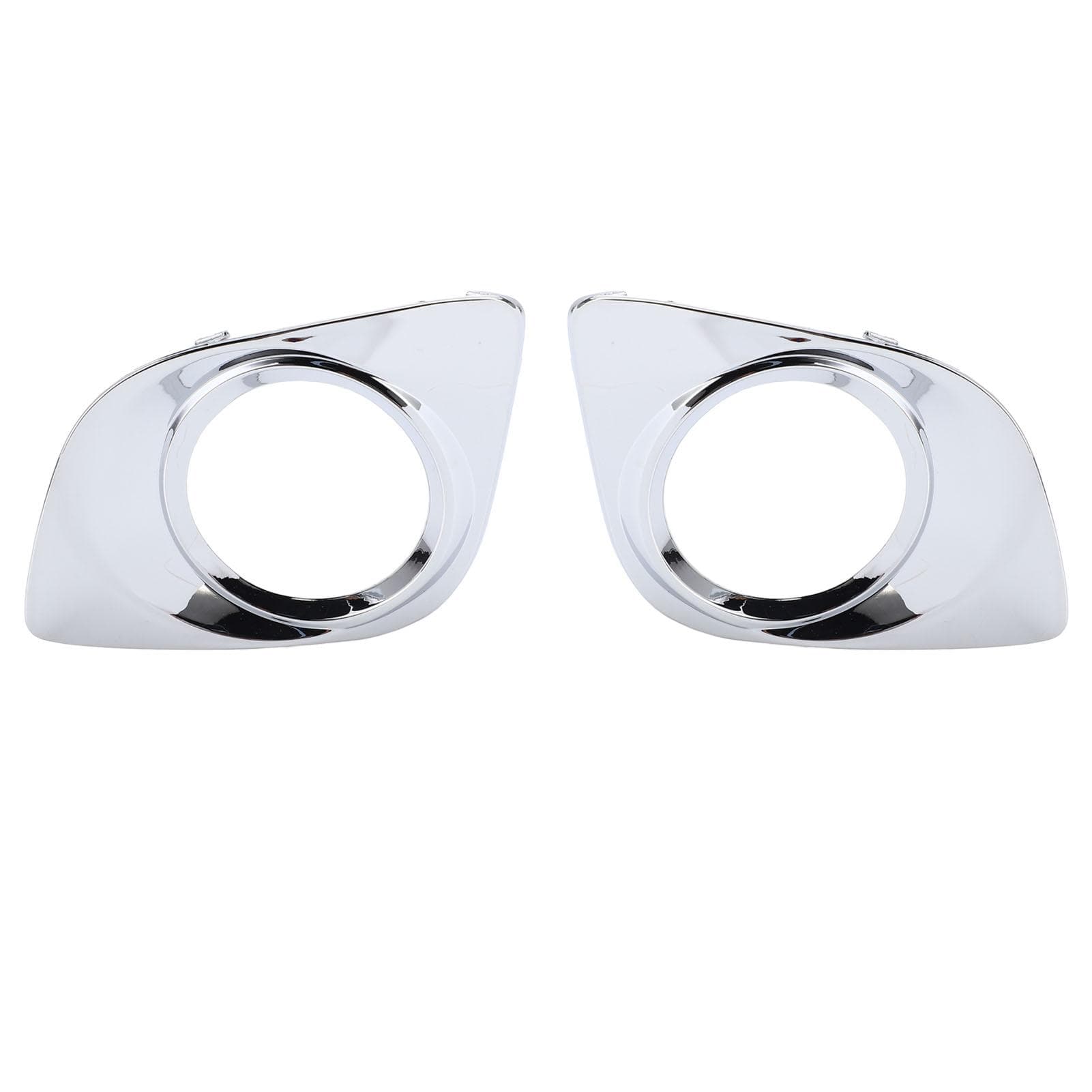 Pair of Fog Light Bezel Cover ABS Chrome 521270T010 Fog Light Molding Trim for Venza AV10