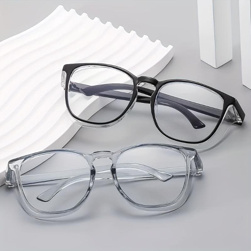 1/2PCS Mens Lightweight Minimalist Glasses Fashionable Eyewear for Casual Wear Trendy Accessories