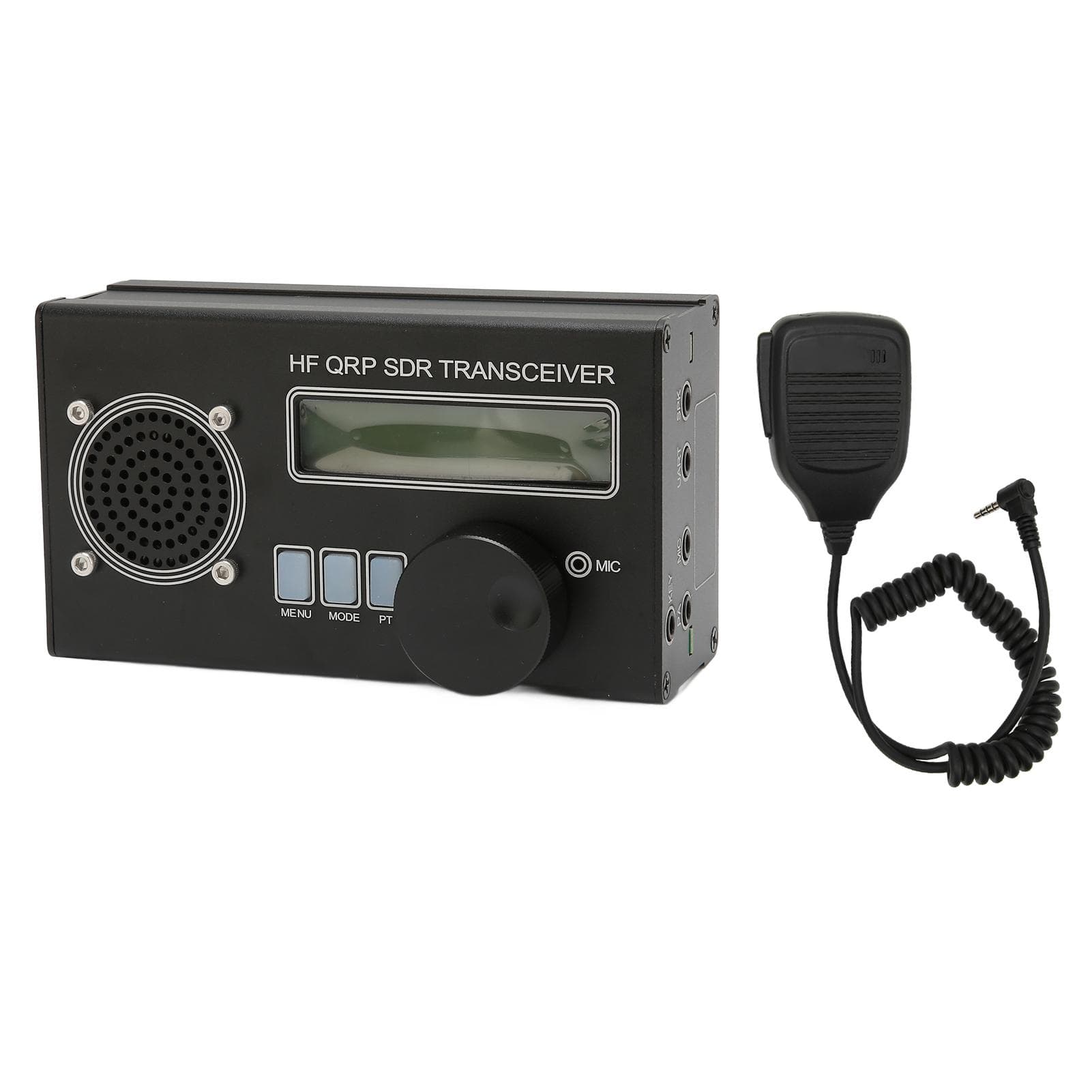 8 Band Transceiver Support USB LSB CW AM FM 5W Mobile Transceiver with Microphone US Plug