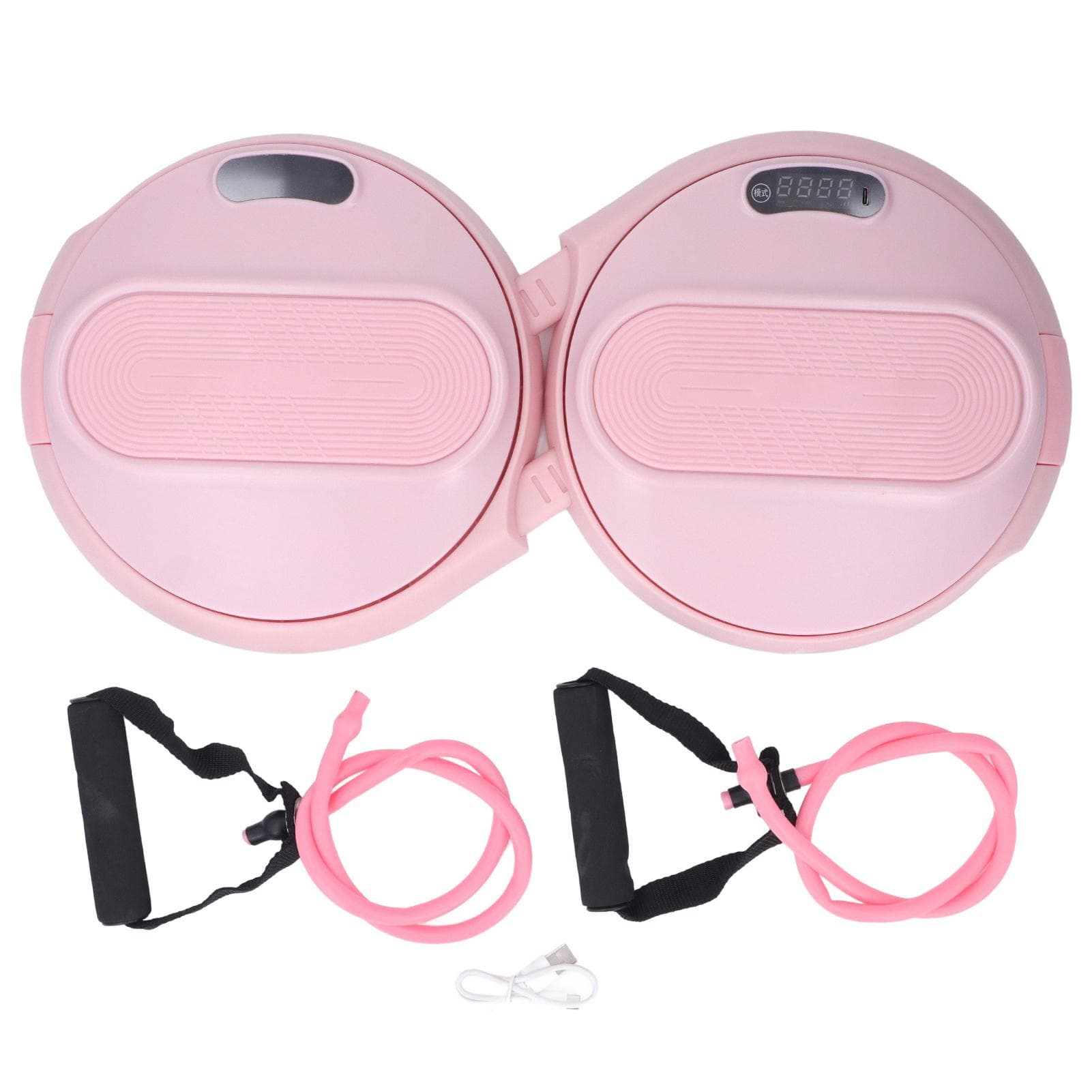 Twisting Disc Fitness Home Split Sports Fitness Equipment Women Rotable Waist Turntable for pink