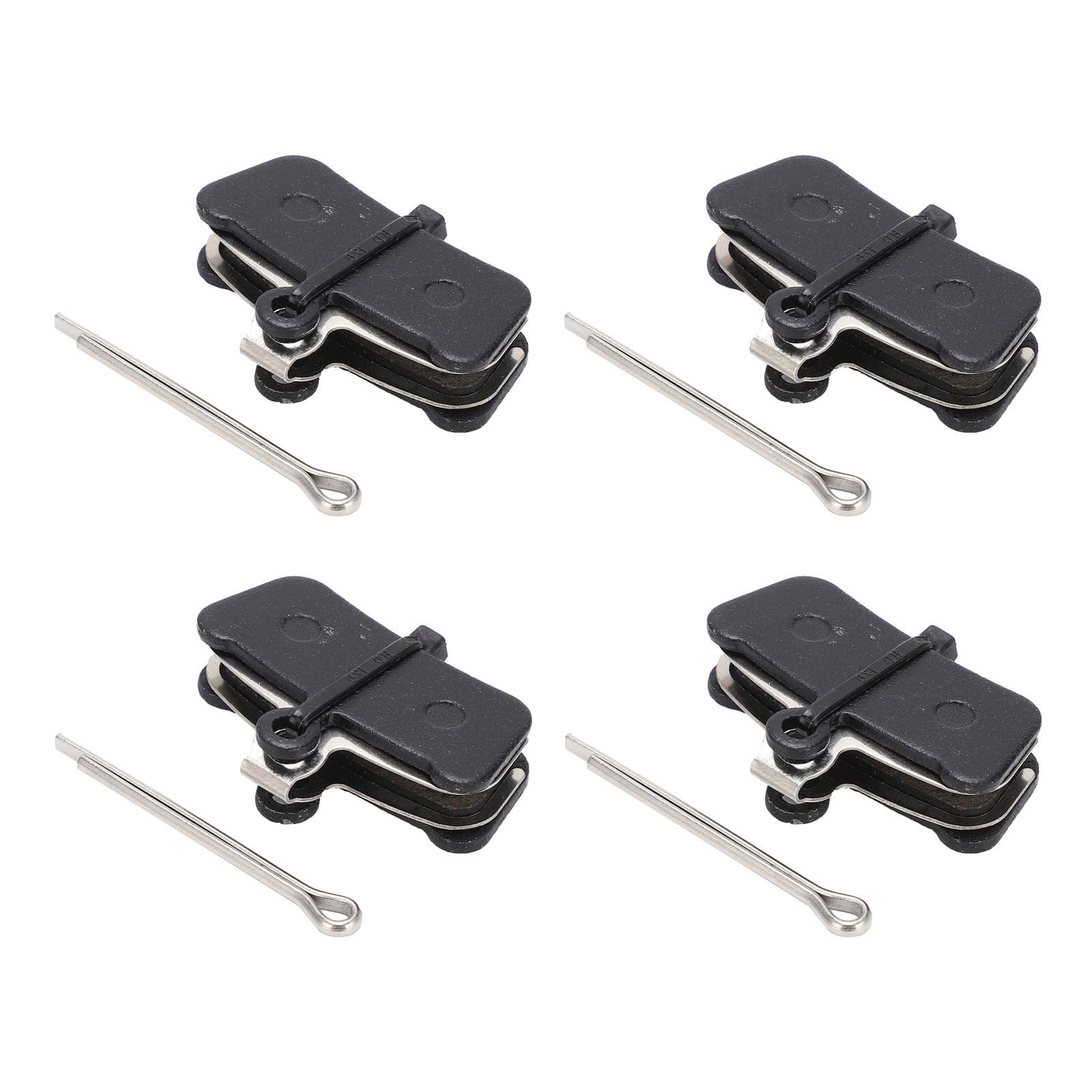 4 Set Mountain Bike BB5 M446 Oil Disc Brake Pads Resin SemiMetal Bike Disc Brake Pads