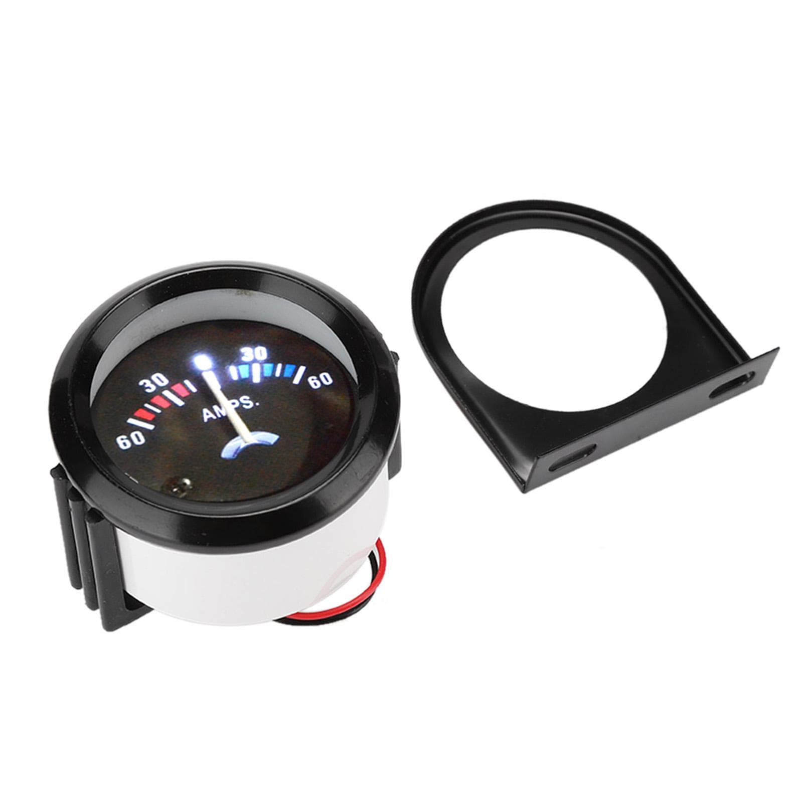 2 inch 52mm Car Ammeter Voltmeter 60060A AMP Gauge Volt Meter for Modificaton
