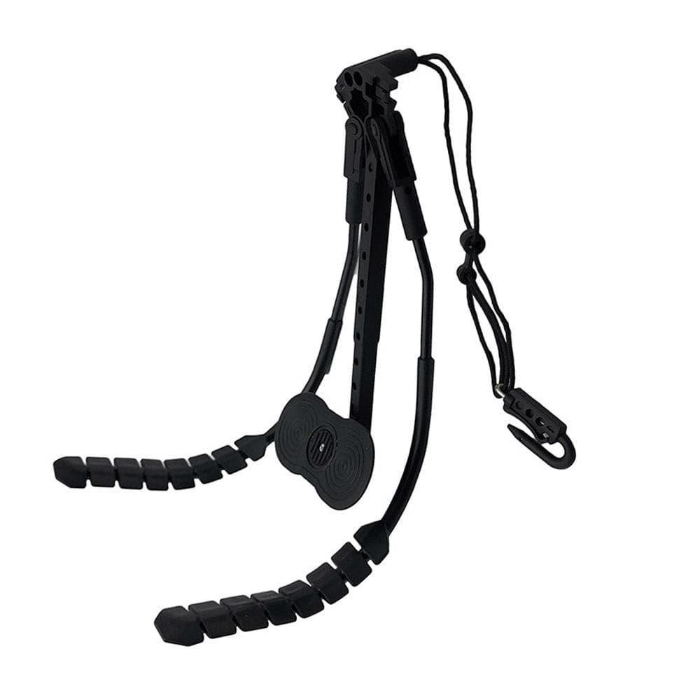 Comfortable Saxophone Shoulder Strap Sax Harness Strap Adjustable for Alto/Tenor/Soprano Saxophones black