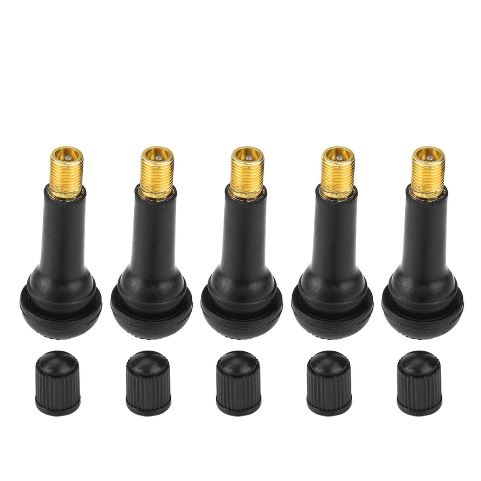 100 pcs Car Motorcycle Universal Replacement Snap in Tire Tyre Valve Stem (TR414)
