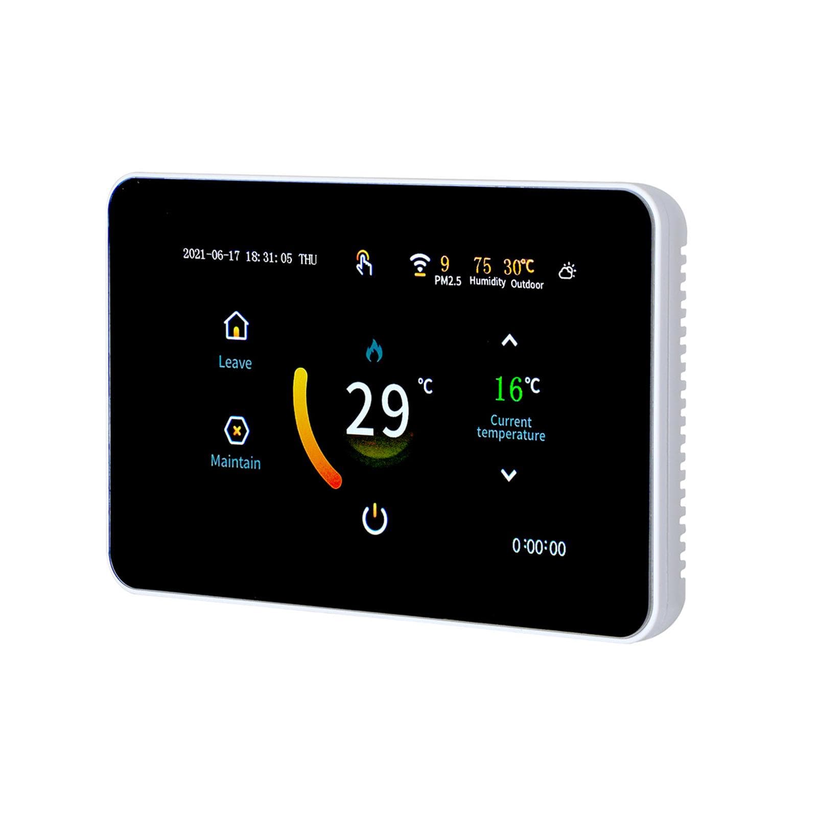 85-275V Wi-Fi Smart Thermostat Programmable Thermostat 5+2/ 6+1/ 7 Days Schedule APP Remote Control Electric Floor Heating