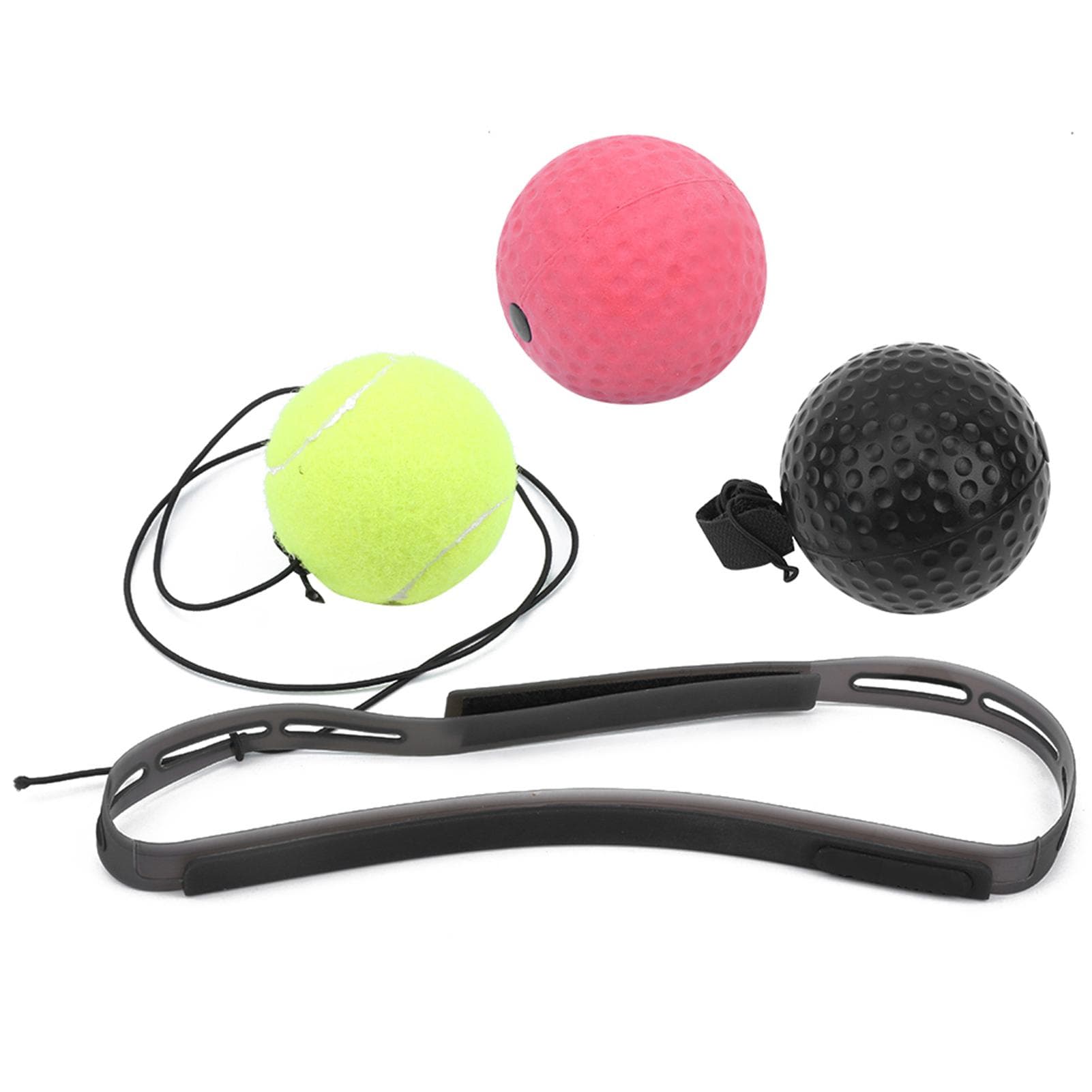 Boxing Response Ball Sanda Training Equipment Silicone Wicking Headband PU Rubber Ball