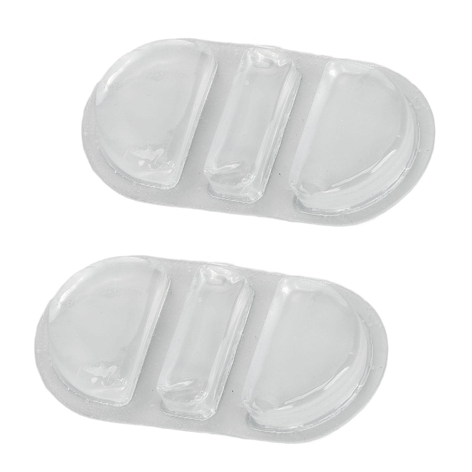 2Pcs Gel Ice Pack Reusable Hot Cold Compress Discomfort Relief Ice Pack for Home Outdoor White white