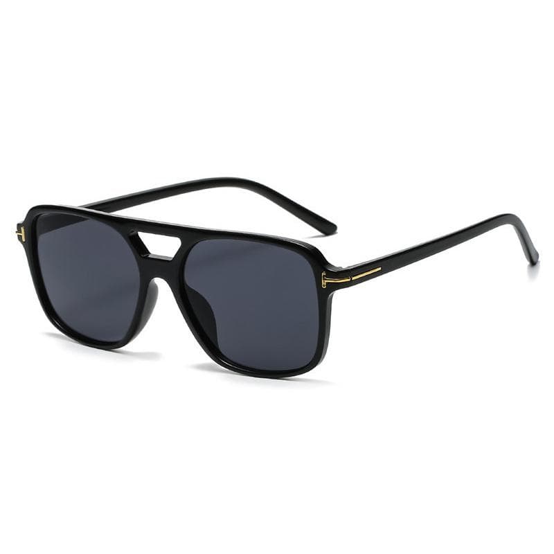 New Fashion Square Sunglasses Women Retro Big Frame Ocean Mirror Vintage Sun Glasses Female Brand Oculos De Sol Feminino Other