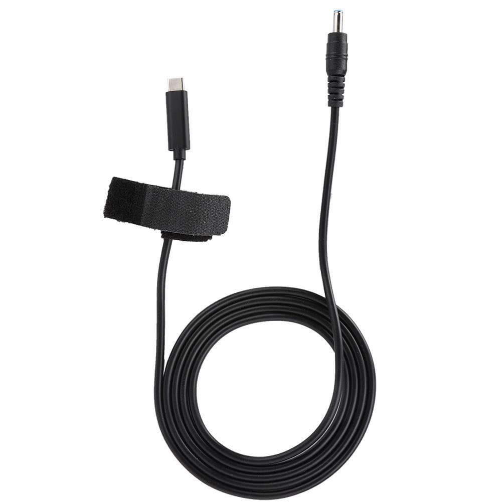 DC Plugs Cable 19V 65W PD Induction Chip USB to DC Cable 4.5mm x 3.0mm Output for HP TYPE C