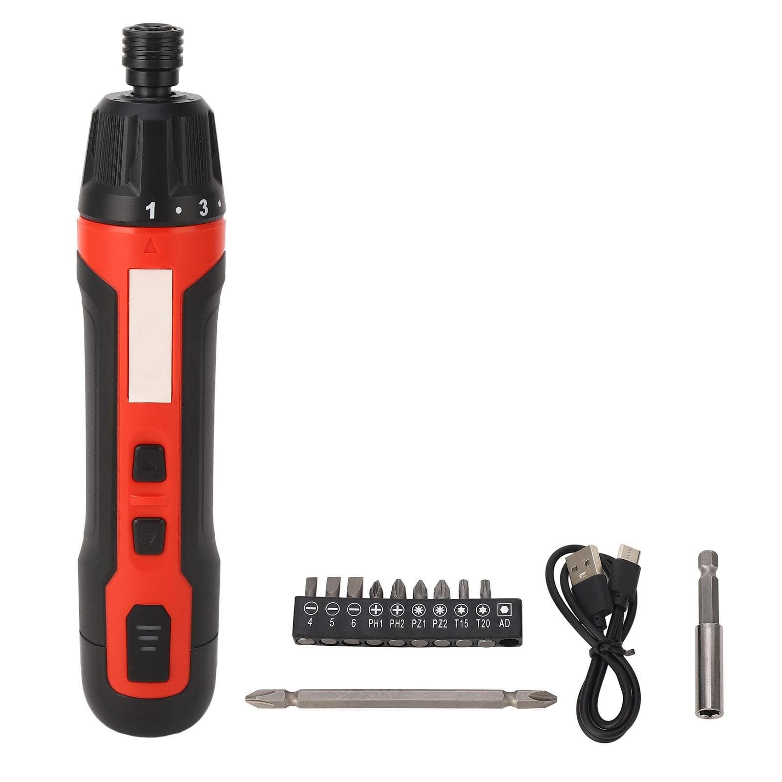 Electric Screwdriver 360RPM 6 Gear Torsion Forward Reverse Rotatable Rechargeable Mini Power