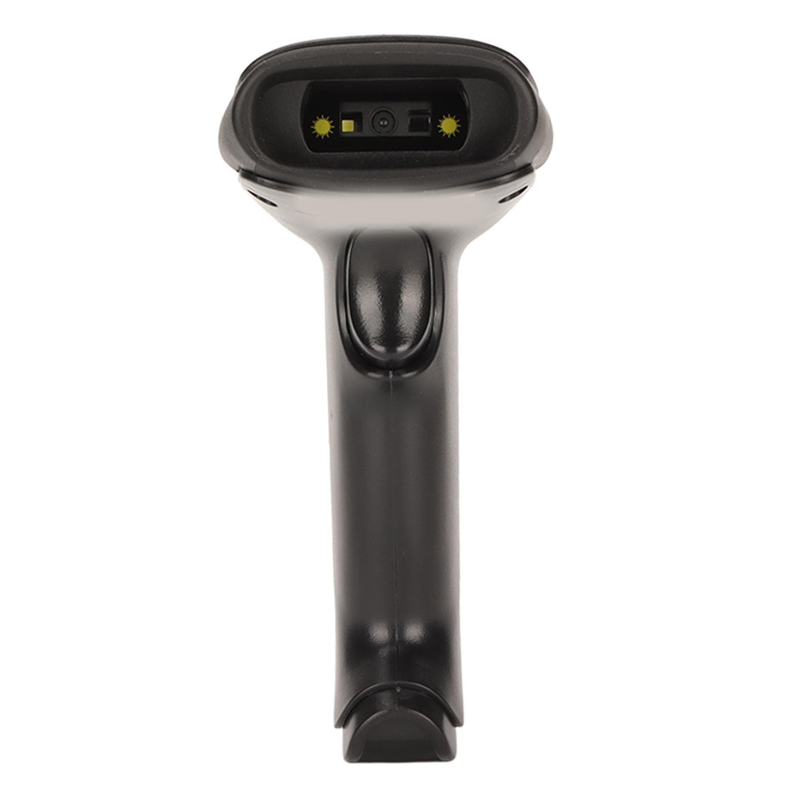 1D 2D Handheld Barcode Scanner Ergonomic Black Wired Barcode Scanner for Commercial Retail