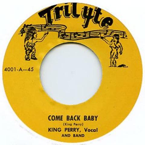 7inch Record KING PERRY / LAFAYETTE THOMAS - Come Back Baby / Thing TRILYTE4001 Trilyte UK Blues