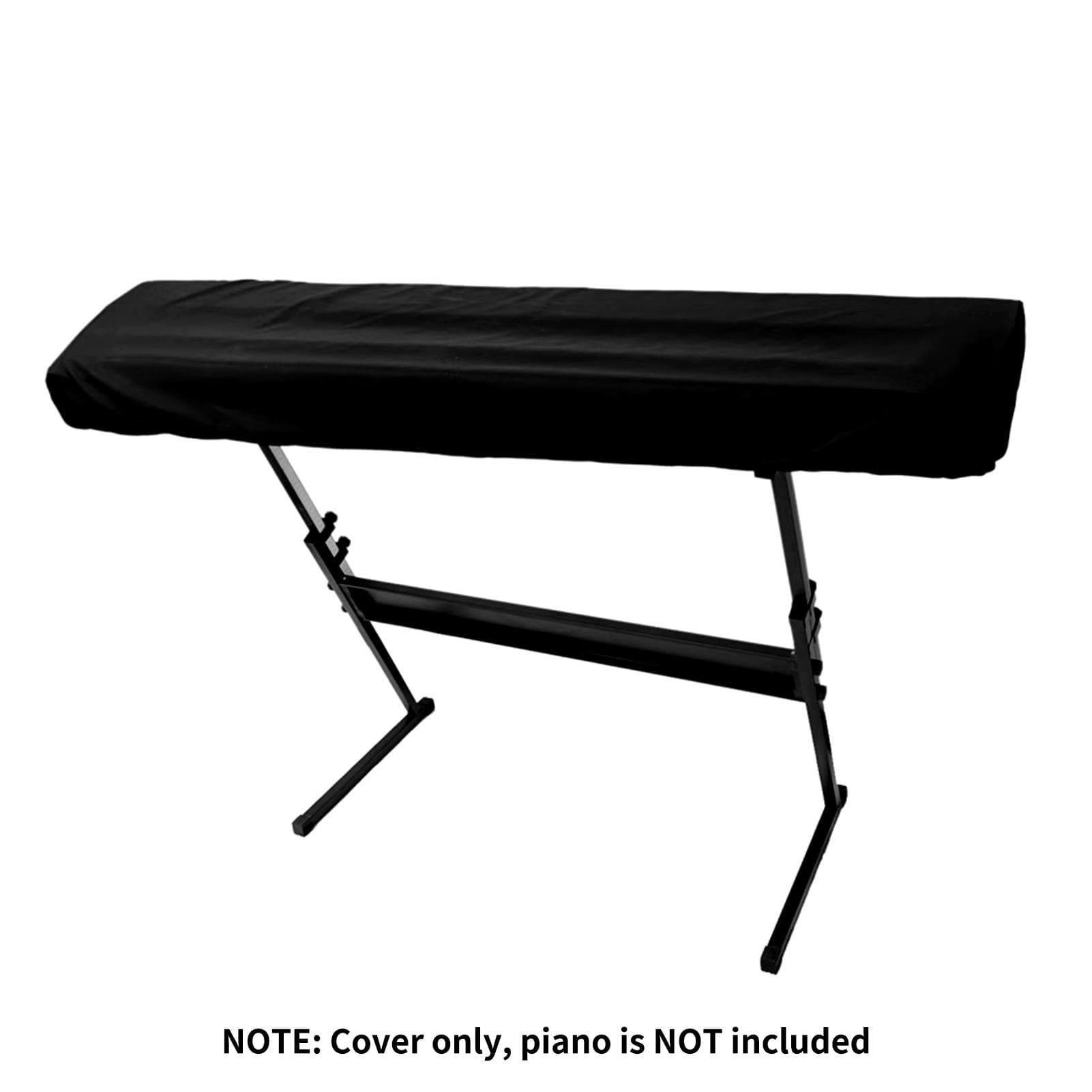 61 Key Keyboard Cover Piano Cover Digital Piano Keyboard Dustproof and Waterproof Cover Electronic For 61-key Piano Keyboard black