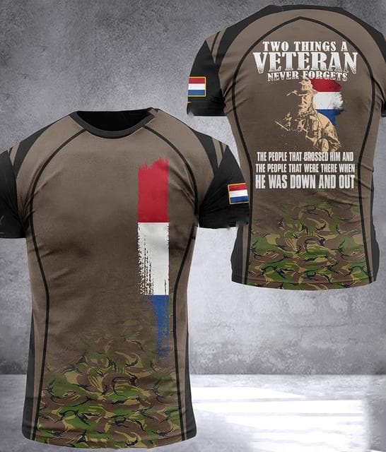 Polish Army Men's T-Shirt Veteran Soldier Poland Flag Print Men's Clothing Oversized Loose Pullover O Neck Short Sleeve Shirt XL