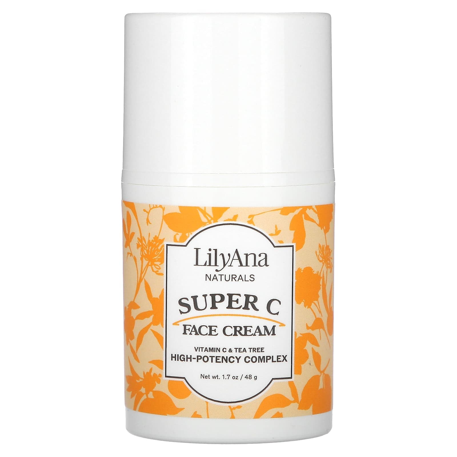 Lilyana Naturals, Super C Face Cream, 1.7 oz (48 g)
