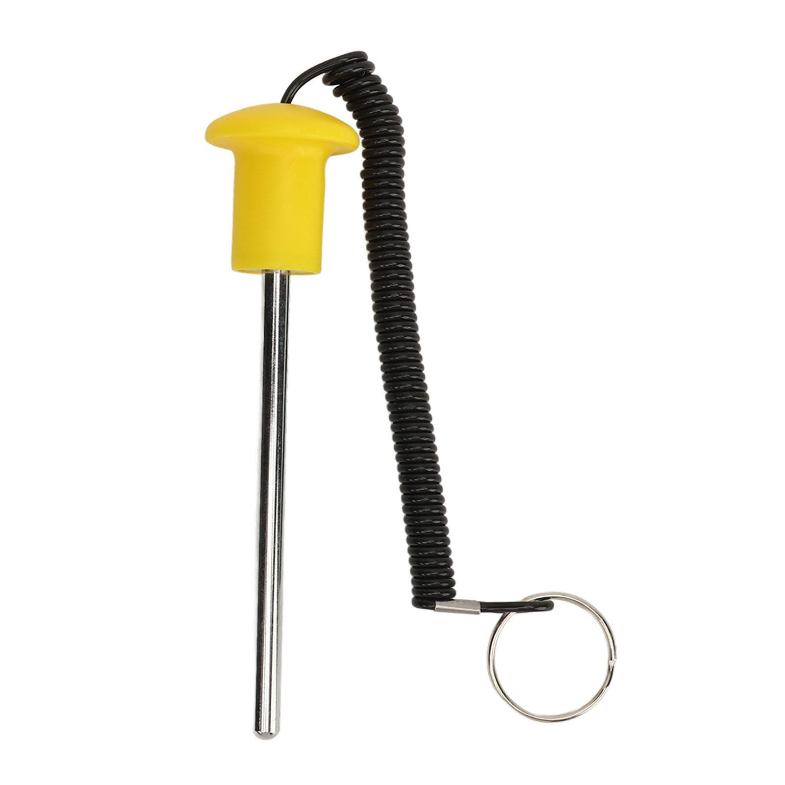 Gym Weight Stack Pin Selector Lock Pin Magnetic 8mm Diameter with Lanyard Gym Accessory for Workout