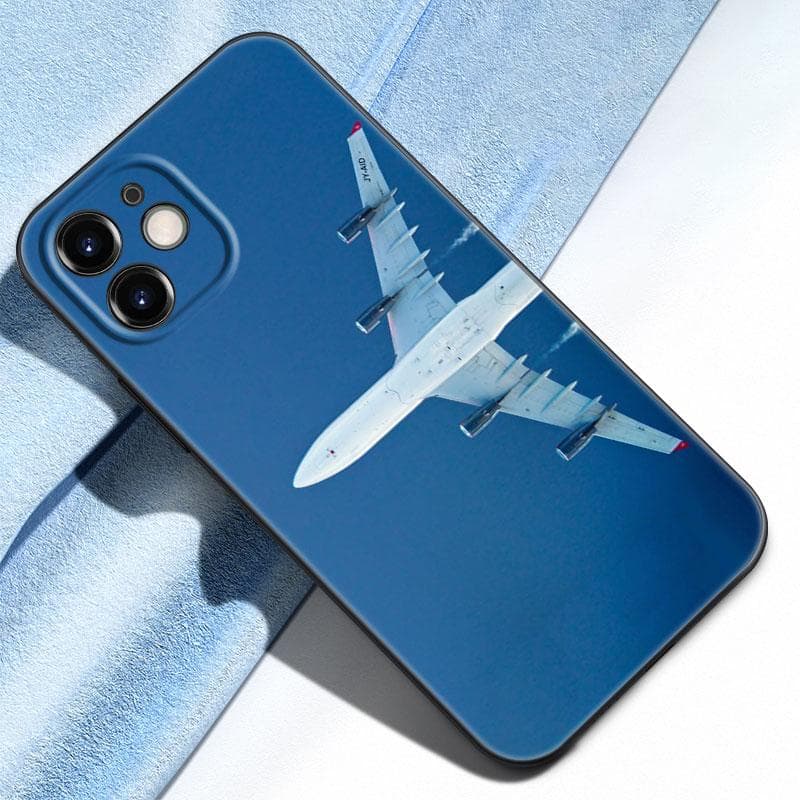 Aircraft Airplane Phone Case For iPhone Samsung Galaxy Redmi Xiaomi Oppo OnePlus Note S A 7 8 9 10 11 12 13 14 20 21 22 23 53 54 Pro Max Plus Ultra Samsung Galaxy S20 Ultra