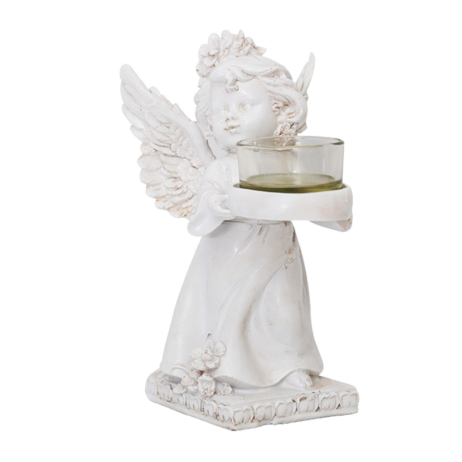 Vintage Candlestick Holder Decorative Candle Stand Holder Ornament for Wedding Performance Left