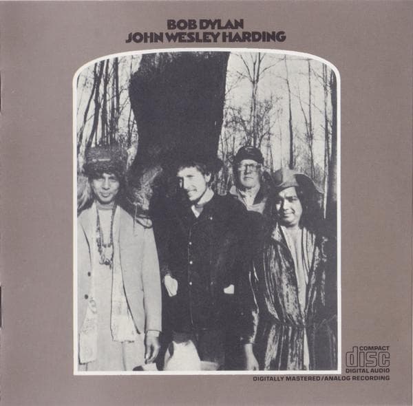 CD BOB DYLAN  John Wesley Harding CK9604 Columbia 1987 US Rock Used