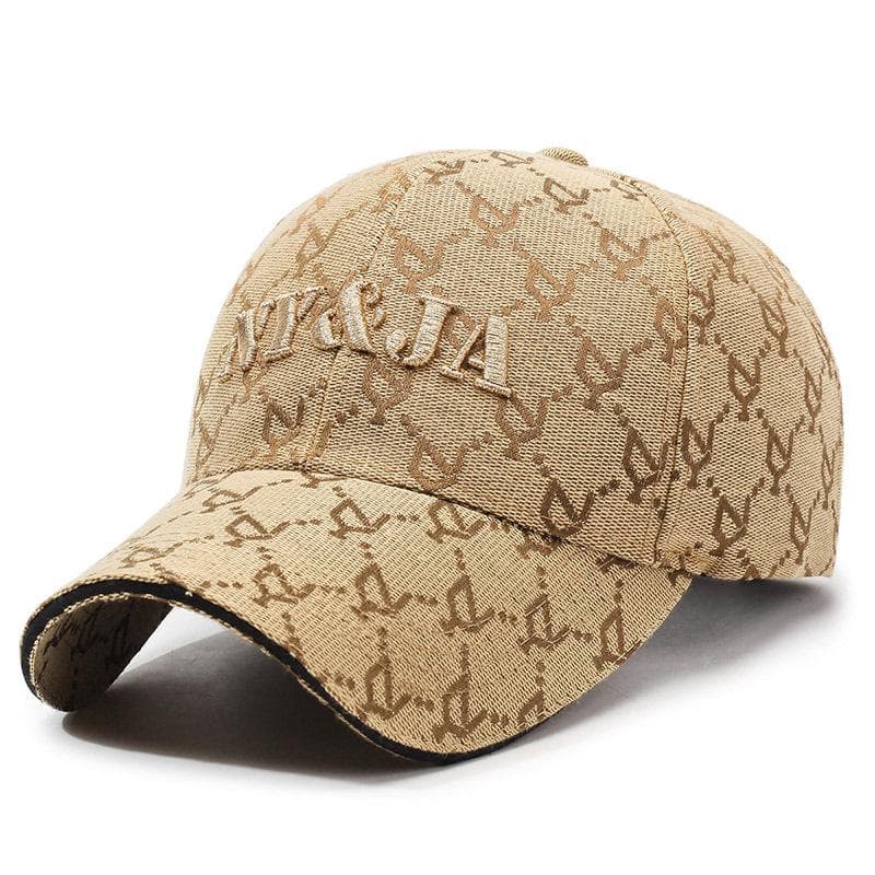Luxurious and Stylish White Baseball Cap: A Blend of Elegance and Urban Flair khaki