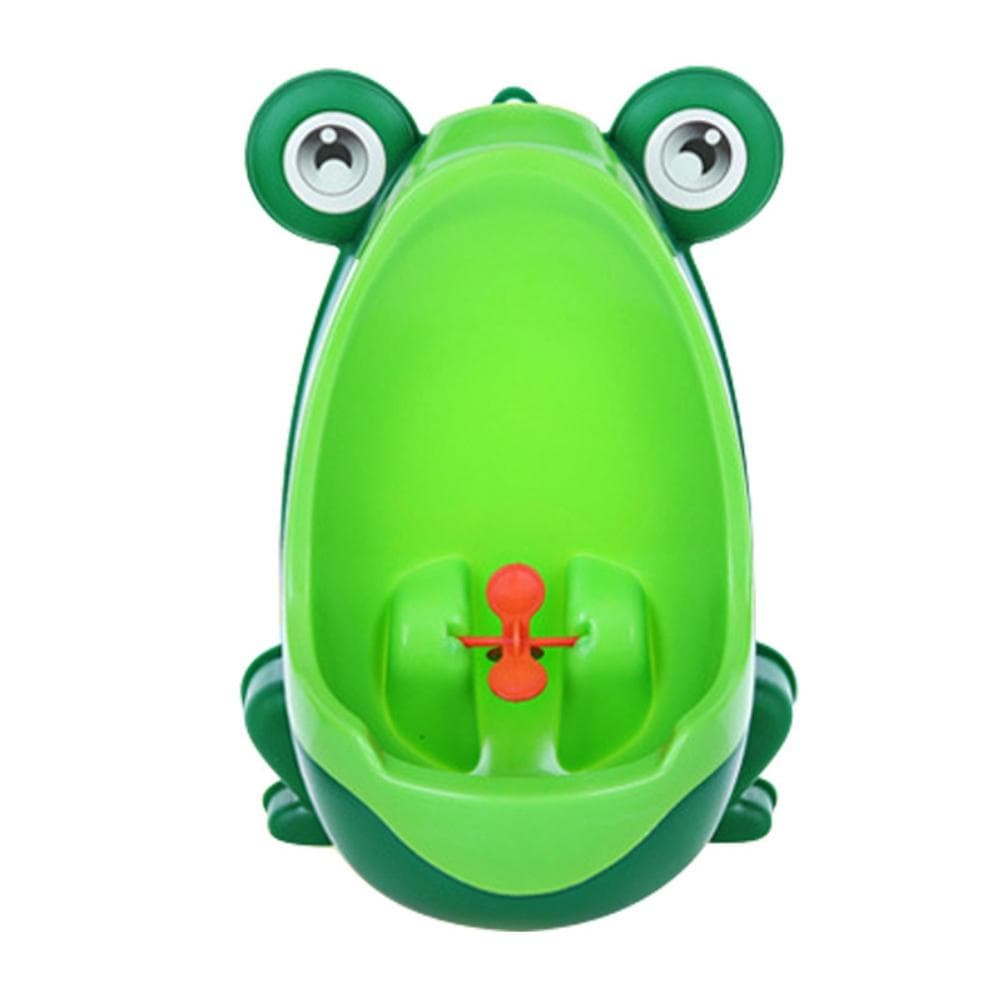 Cute Frog Potty Training Urinal for Boys Toilet with Suction Cup Cartoon Kids Urinal Trainer with