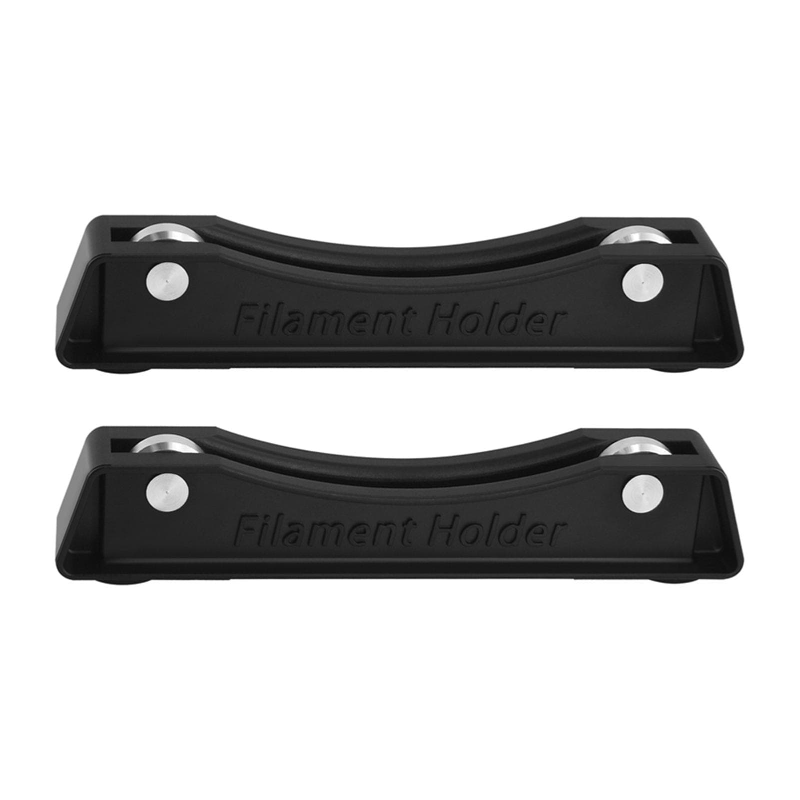 2pcs Filament Holder 3D Printing Consumables Rack Spool Holder with Bearing for black