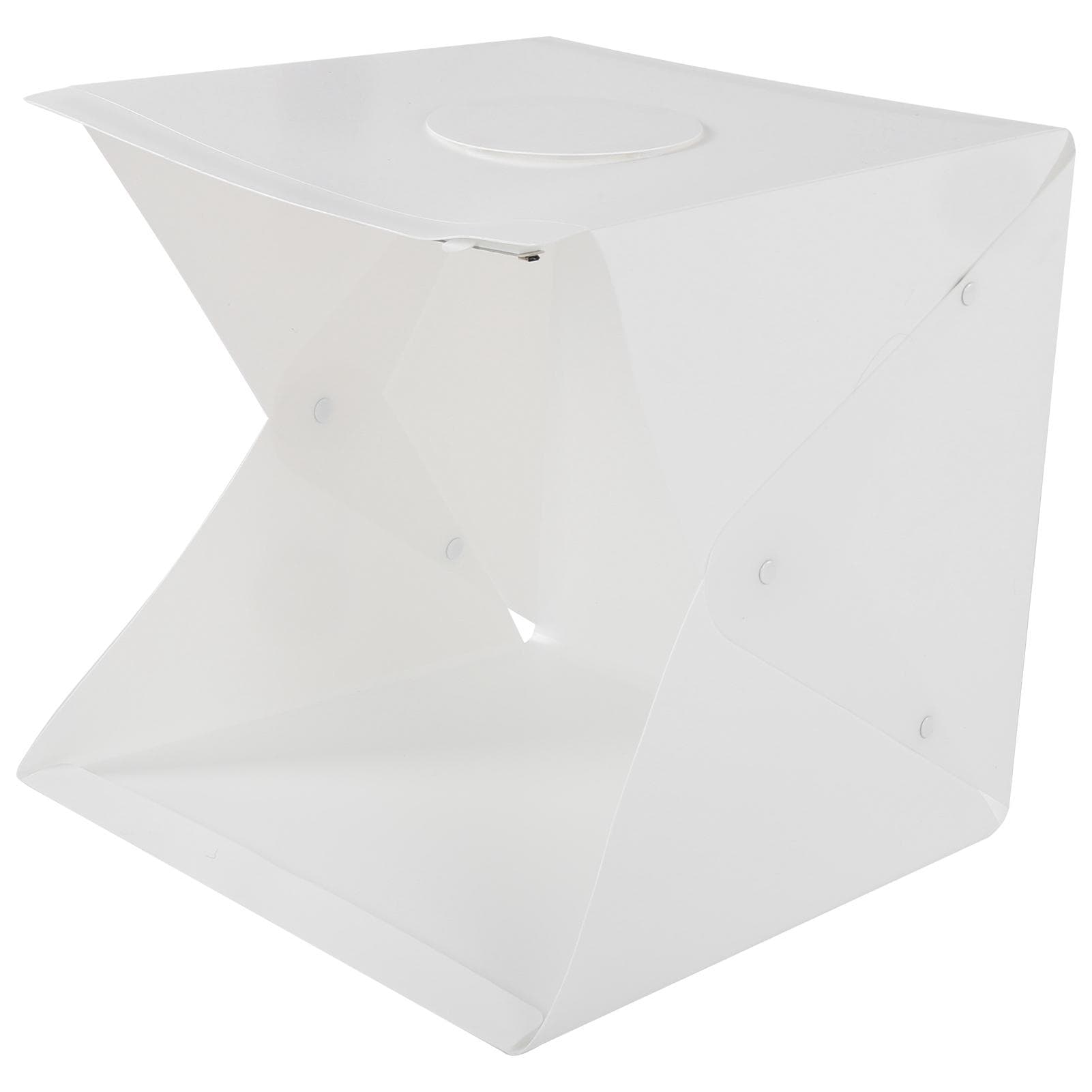 40cm LED Foldable Lightbox Adjustable Brightness Photography Softbox with 6 Colors Background