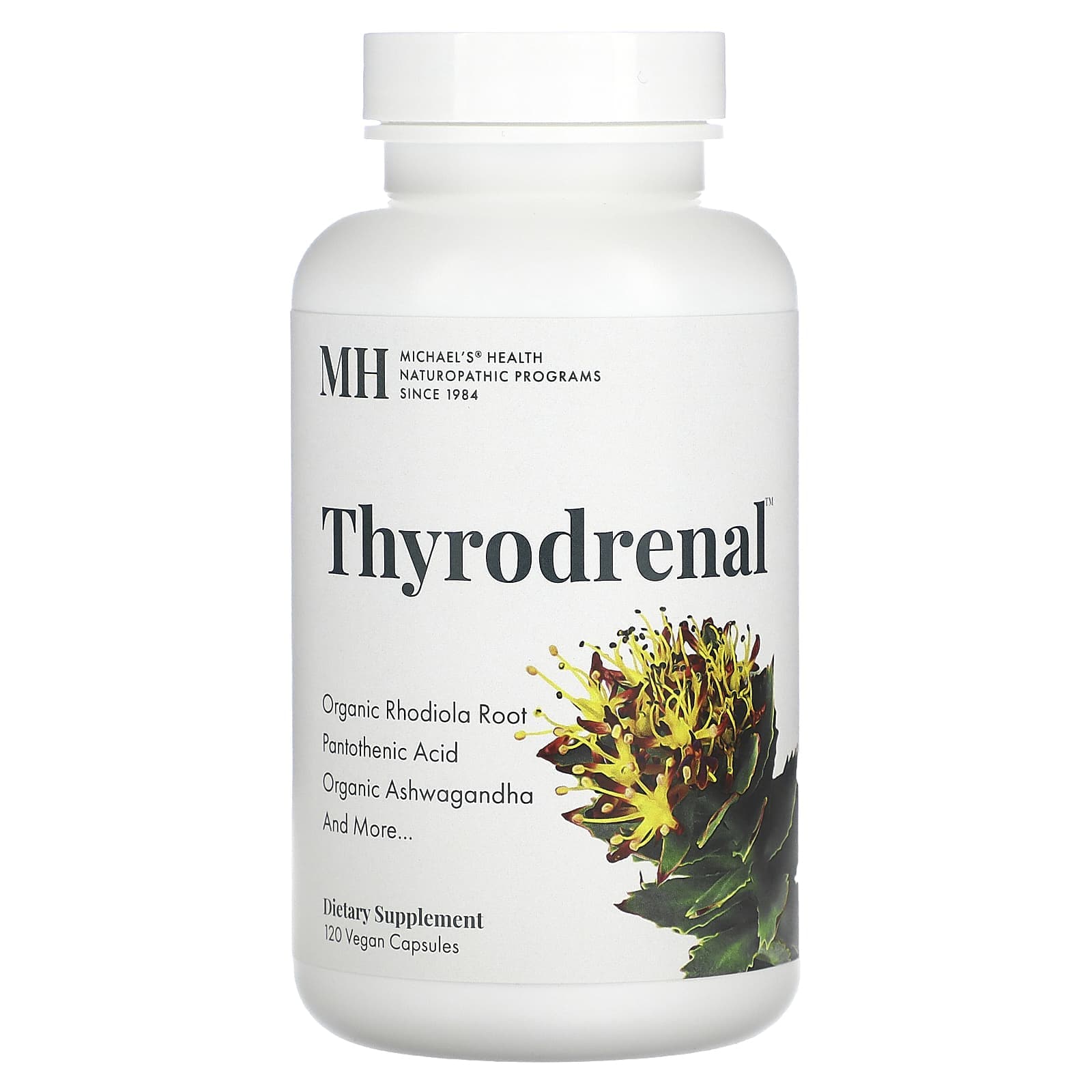 Michael's Naturopathic, Thyrodrenal, 120 Veggie Capsules