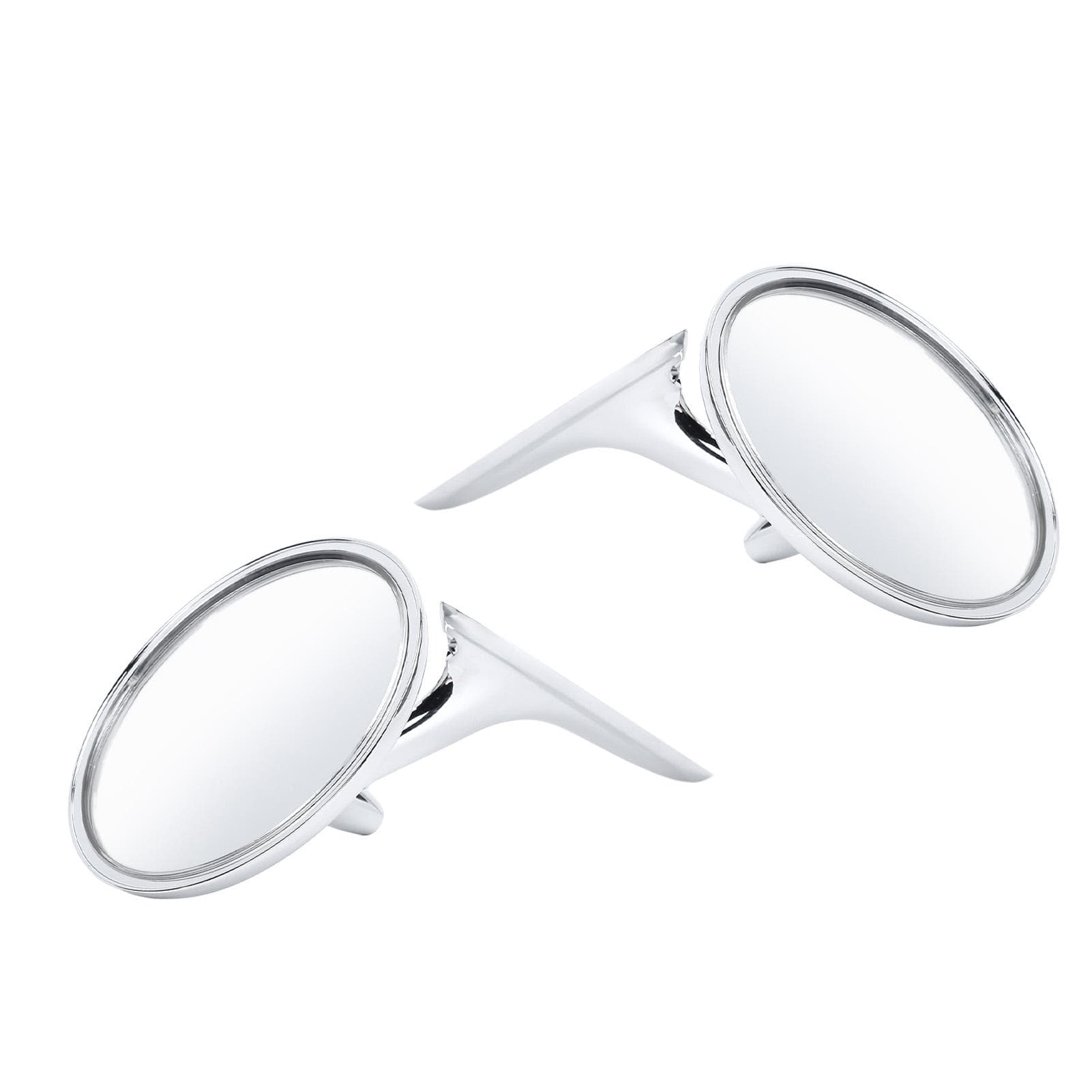 Round Outside Rearview Mirrors 654394765672 Rear View Wing Mirror Replacement for Impala Corvair